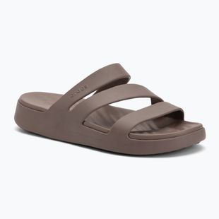 Джапанки Crocs Getaway Strappy truffle
