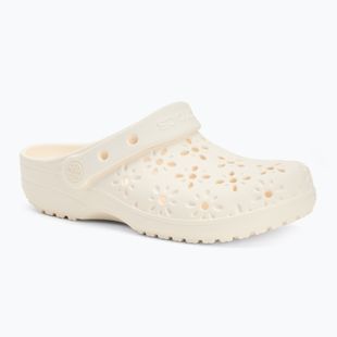 Crocs Classic Floral Cutout Clog Детски джапанки мел