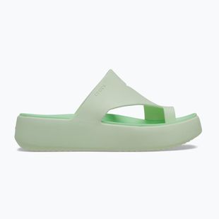 Дамски джапанки Crocs Getaway Platform Toe Loop jade tint
