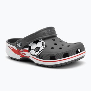 Детски чехли Crocs Classic Soccer Band Kids slate grey