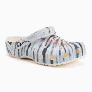 Чехли Crocs Classic Tie Dye chalk/multi
