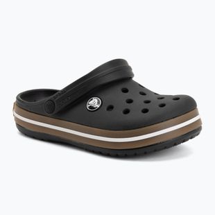 Детски чехли Crocs Crocband Gum black