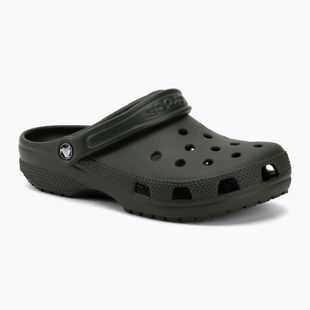 Чехли Crocs Classic army green