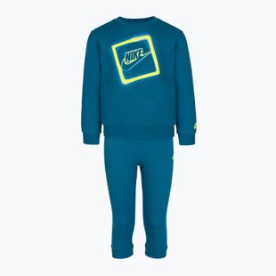 Детски анцуг Nike Sportswear Get With Me Lightweight Fleece green abyss