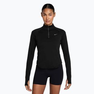 Дамски суитшърт за бягане Nike Tempo Dri-Fit 1 / 4 Zip black