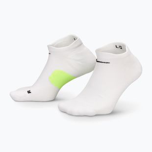 Чорапи Nike Running Midweight No-Show white/volt/black