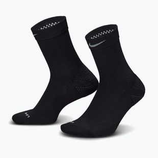 Чорапи Nike Running Lightweight Micro Crew Socks black/pure platinum/smoke grey