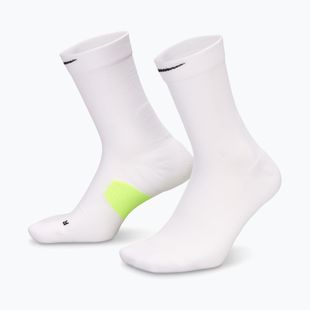 Чорапи Nike Running Midweight Crew white/volt/black