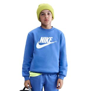Детски суитшърт Nike Sportswear Club Fleece comet blue/white