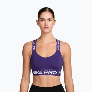 Спортен сутиен Nike Pro Light-Support court purple/court purple/white
