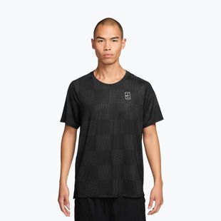 Мъжка фланелка за тенис Nike Court Dri-Fit Advantage Print
