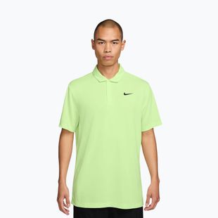 Мъжка фланелка за тенис Nike Court Dri-Fit Polo Solid light liquid lime/black