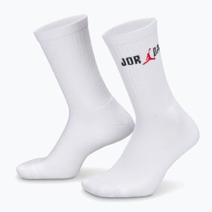 Чорапи Jordan Everyday Crew 1 pair white/black/university red