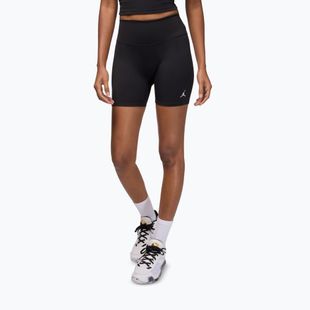 Дамски къси панталони/шорти  Jordan Sport Dri-Fit High Waisted 6" black/white