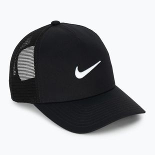 Мъжка шапка с козирка Nike Rise Structured Trucker black/black/white