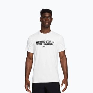 Мъжка тениска Nike Dri-Fit Winning white/black