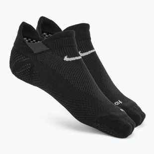 Чорапи Nike Running No-Show Wool black/dark smoke grey/light smoke grey