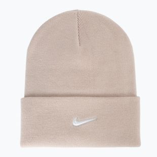 Зимна шапка Nike Peak Swoosh Beanie slit red/white