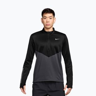 Мъжки суитшърт за бягане Nike Pacer Winterized 1/2 Zip anthracite/black