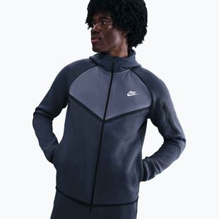 Мъжки суитшърт Nike Tech Windrunner Full-Zip thunder blue/metallic silver