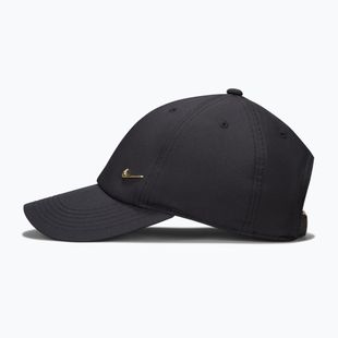 Детска шапка с козирка Nike Dri-FIT Club black/flt gold