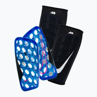 Протектори за подбедрица Nike Mercurial FlyLite SuperLock racer blue/black/pink blast