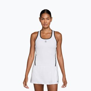 Дамска тениска за тенис Nike Advantage Dri-Fit Tank white/black