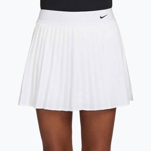 Пола за тенис Nike Victory Dri-Fit High-Waisted Pleated white/black