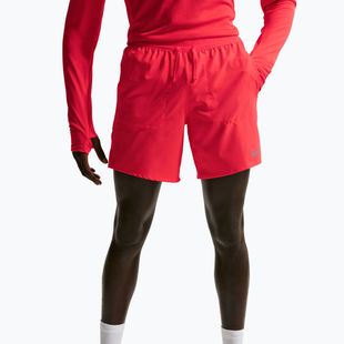 Мъжки шорти за бягане Nike Stride Dri-Fit Brief-Lined 7" light crimson