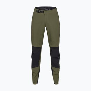 Мъжки панталони за колоездене Fox Racing Defend olive green