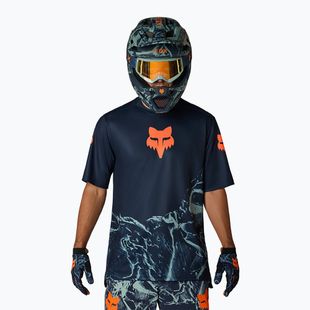 Детска тениска за колоездене Fox Racing Ranger Image Print Jr arctic blue