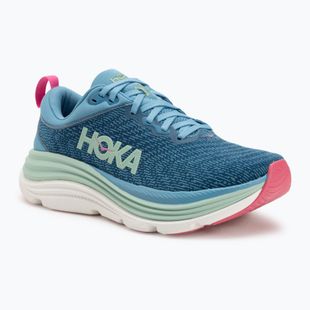 Дамски обувки за бягане HOKA Gaviota 5 alpine blue/jadeite