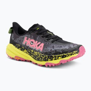 Дамски обувки за бягане HOKA Speedgoat 6 black/neon rose