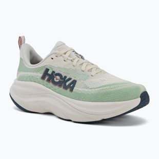Дамски обувки за бягане HOKA Skyflow alabaster/vintage green