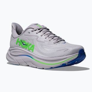 Мъжки обувки за бягане HOKA Clifton 10 ash grey/neon green