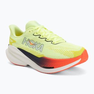 Дамски обувки за бягане Hoka Mach X 3 Nneon yuzu/squid ink