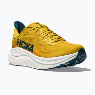 Мъжки обувки за бягане HOKA Clifton 10 yellow gold/tidal wave