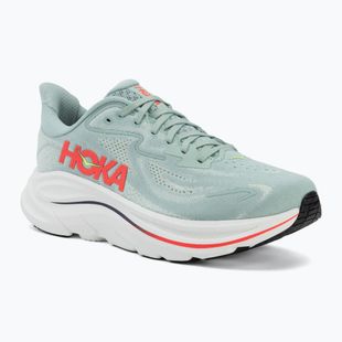 Мъжки обувки за бягане HOKA Clifton 10 sage/neon flame
