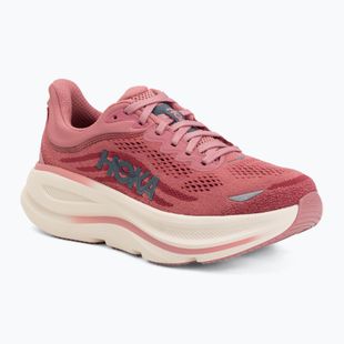 Дамски обувки за бягане HOKA Bondi 9 Wide lingonberry/cranberry