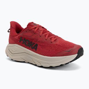 Мъжки обувки за бягане HOKA Challenger 8 red agate/river rock grey