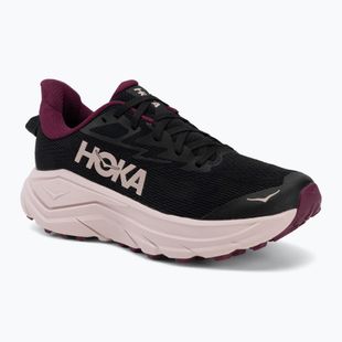 Дамски обувки за бягане HOKA Challenger 8 black/pink opal