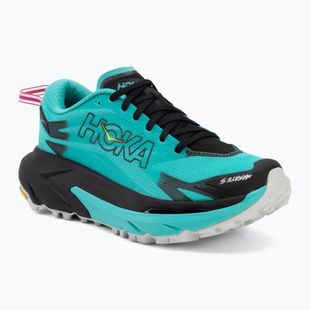 Дамски обувки за бягане HOKA Mafate 5 black/electric aqua