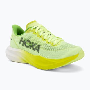 Дамски обувки за бягане HOKA Mach 7 neon yuzu/hoka citrus