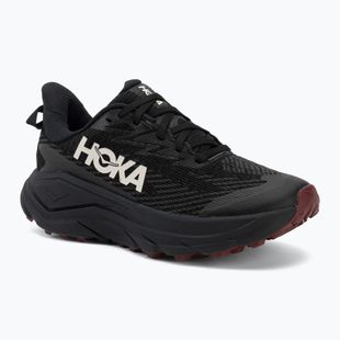 Дамски обувки за бягане HOKA Challenger 8 GTX black/varsity burgundy