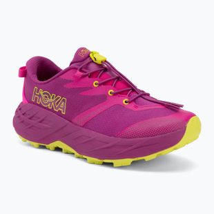 Детски обувки за бягане HOKA Speedgoat 7 fuchsia/fuchsia