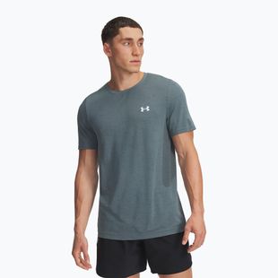Мъжка тениска за тренировка Under Armour Vanish Seamless jasper blue/white