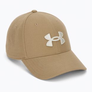 Мъжка шапка с козирка Under Armour Blitzing Low Brushed camel/summit white