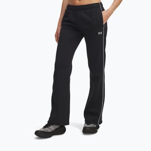 Дамски панталони Under Armour Rival Fleece Piped black/white