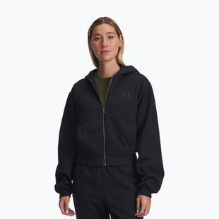 Дамски суитшърт за тренировка Under Armour Icon Vida Fleece FZ black/black