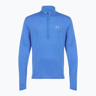 Мъжки суитшърт за бягане Under Armour Launch 1/4 Zip blue atlantis/reflective